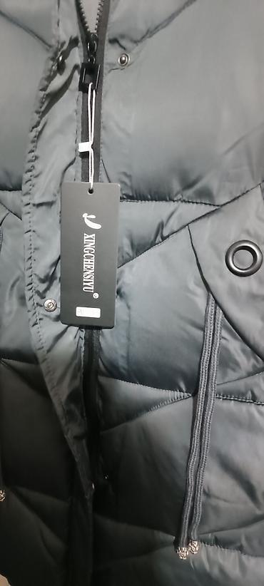 big xxl: Пуховик, По колено, Китай, С мехом, 3XL — 3