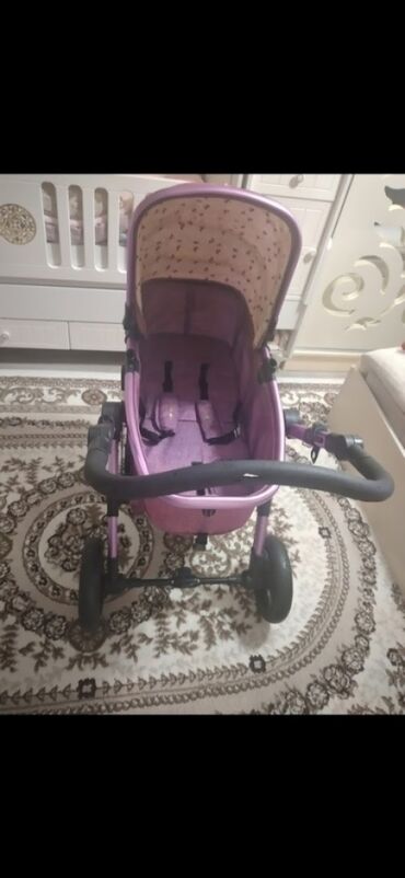 bahar boutique instagram: Классическая прогулочная коляска, Б/у, Пол: Девочка, Самовывоз