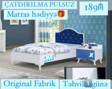 2ci əl çarpayı: Новый, Односпальная кровать