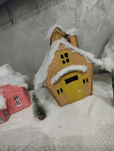 Praznična dekoracija: Set ukrasa, bоја - Bela, Novo — 5