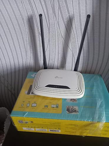 Masaüstü kompüterlər və komponentlər: TP-Link simsiz Wi‑Fi router - İki güclü xarici antenna – ev və ofisdə — 1