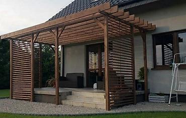 yaglama: Açıq məkanlar üçün taxta pergola konstruksiyaları Məhsul təsviri: - — 4