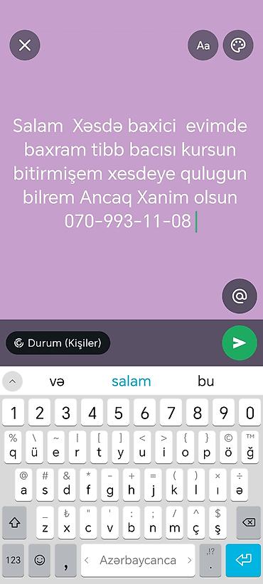uşaq baxici: Xəstə baxıcı xidməti - Evdə peşəkar qayğı: gündəlik qulluq, gigiyena — 1