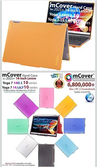 iphone 8 plus 2 ci el: MCover sərt qılıf – 14” Lenovo Yoga 7 (2025+) Uyğunluq: - 14 düymlük — 1