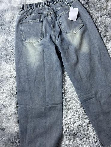 american eagle: Джинсы, Прямые, Средняя талия, Вареные, L — 3