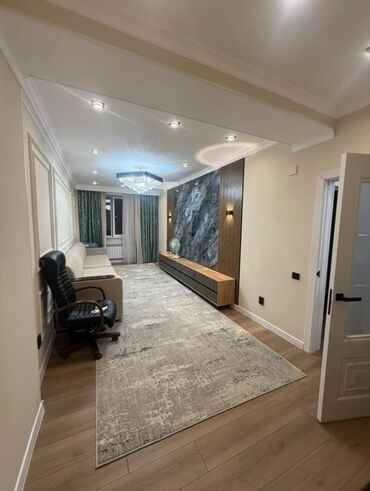 сниму квартиру достук: 2 комнаты, 85 м², Элитка, 4 этаж, Дизайнерский ремонт