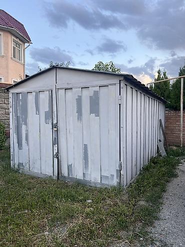 разборный гараж: 18 м², Металлический | Разборной — 2