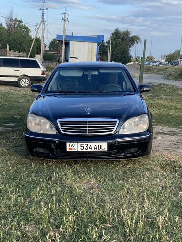 авто на российских номерах: Mercedes-Benz S-Class: 2000 г., 4.3 л, Автомат, Бензин, Седан