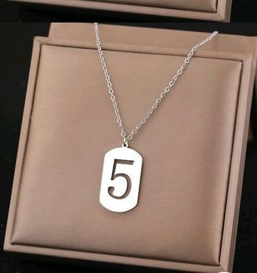 kais mona zenski: Pendant necklace, Material: Stainless steel