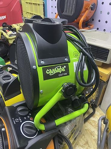 Тепловые пушки: Тепловая пушка Электрическая, более 2000 Вт, Регулировка температуры — 4