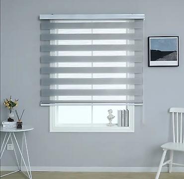 Jalüzlər: Zebra/Jalyuz pərdələr - İkiqat (zolaqlı) zebra mexanizmi: şəffaf və — 8