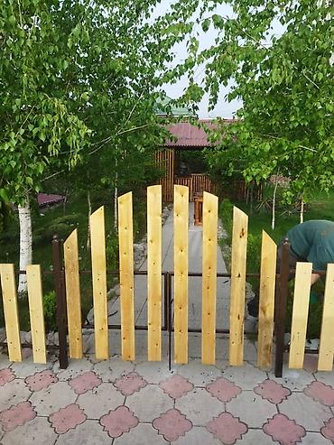 полисадник: Деревянные заборчики. Декоративное ограждение для детских площадок и — 6