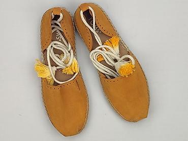 camper buty cena: Damskie espadryle TOMS - Model: espadryle wiązane na kostce - — 1