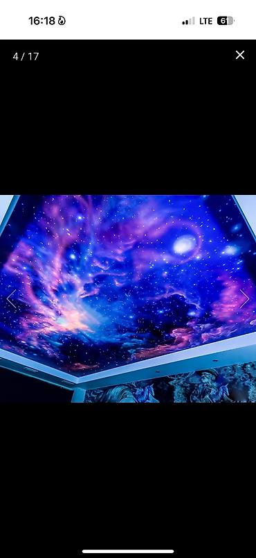 Натяжной потолок: Натяжной потолок Глянцевое, 3D потолки, Матовое Бесплатная консультация, Бесплатный замер, Гарантия — 17