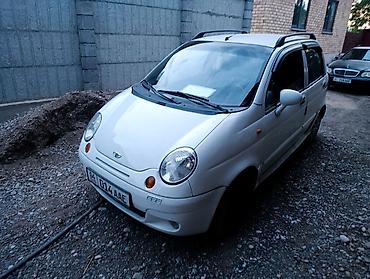 арзан матиз 1: Daewoo Matiz: 2002 г., 0.8 л, Кол менен иштөөчү, Бензин, Хетчбек — 1