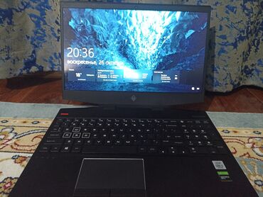 купить игровой ноутбук бу: Ноутбук, HP, 8 ГБ ОЭТ, Intel Core i7, 15.6 ", Колдонулган, Татаал эмес тапшырмалар үчүн, эс тутум NVMe SSD