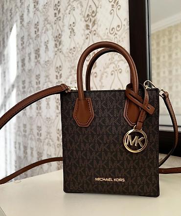 kipling monkey: Классическая сумка, Michael Kors, Материал: Комбинированный материал, Регулируемый ремень, Женские, Новый — 1