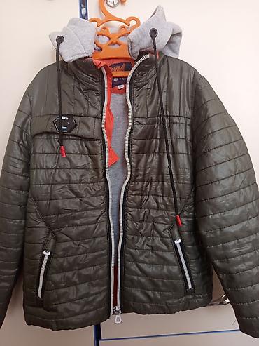Верхняя одежда: Куртки на мальчика Зелёная Деми на 6л примерно. 150с Зелёная Деми — 1