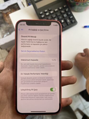 Apple iPhone: IPhone 12 mini, 64 GB, Qırmızı, Face ID — 8