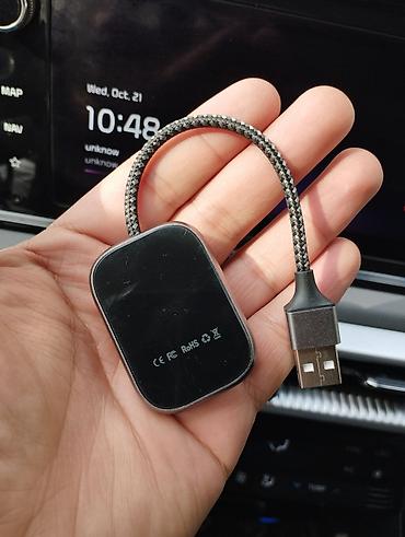рация автомобильная: НОВЫЙ!КАРПЛЕЙ Адаптер для автомобиля CarPlay/Android Auto (USB) - — 2