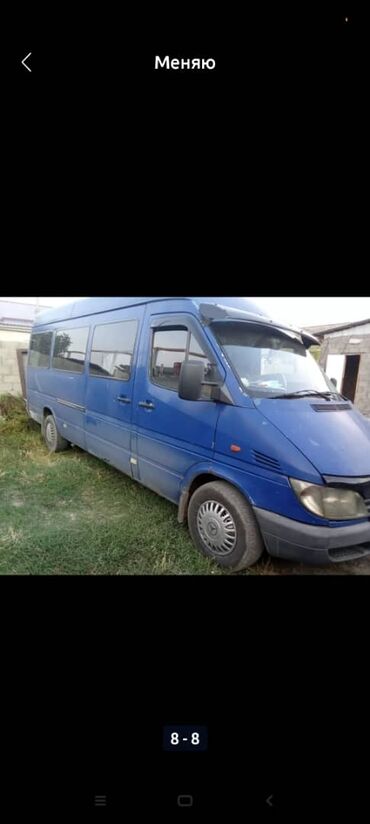 защитник матора: Mercedes-Benz Sprinter: 2000 г., 3 л, Робот, Дизель, Бус