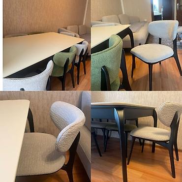 Masa desti. 800azn. 6 stulla. 2 aydi alınıb. İdeal veziyyetde lalafo.az -da Masa desti. 800azn. 6 stulla. 2 aydi alınıb. İdeal veziyyetde
