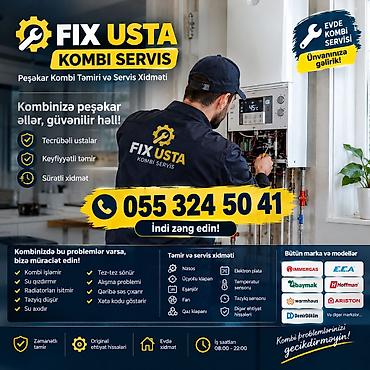 evde sam yandirmaq: FIX USTA Kombi Ustası |070-8039312 Peşəkar Kombi Təmiri, Diaqnostika — 1