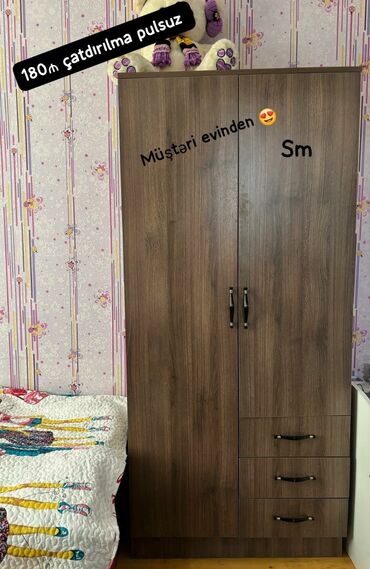 мебель горка: *2 Qapili Dolab şeher içi çatdırilma pulsuz qiymət 180 azn* ✨ ÖlçüsEn