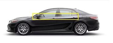 молдинги на двери: Накладка на дверь Комплект Toyota, Новый, Оригинал — 5