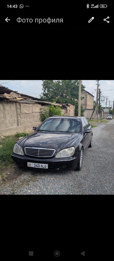 Mercedes-Benz: Mercedes-Benz 220: 2000 г., 5 л, Автомат, Бензин, Седан