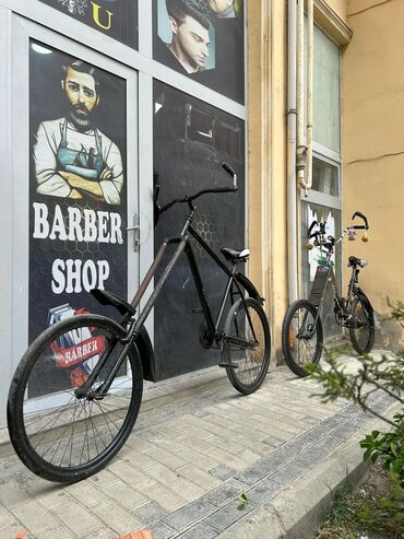 yuk velosipedi: İşlənmiş Şəhər velosipedi 26", sürətlərin sayı: 1, Ünvandan götürmə