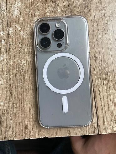 iphone 5 's: IPhone 15 Pro, 128 GB, Gümüşü, Simsiz şarj — 2