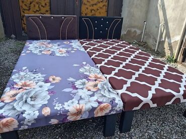 Pastel dəstləri: Təzə çarpayılar. 1 nəfərlik çarpayılar 60manat. 2 nəfərlik taxt — 24