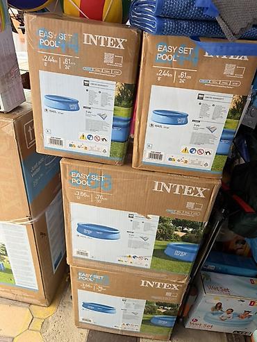 Надувные каркасные бассейны Intex Easy Set - Бренд: Intex, серия Easy