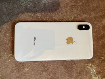 телефоны xs: IPhone X, Колдонулган, 64 ГБ, Каптама, Куту, 71 %