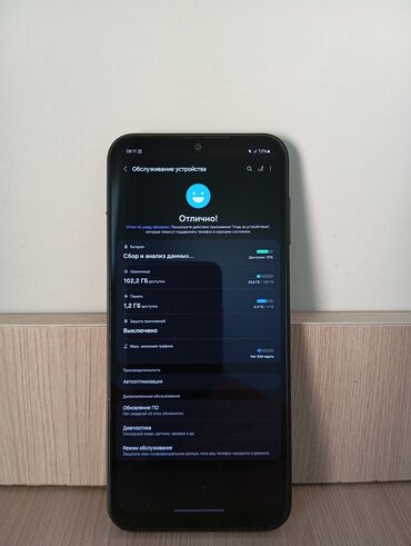 Samsung: Samsung Galaxy A14, Б/у, 128 ГБ, цвет - Черный, 2 SIM