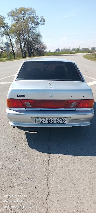 lada 2115: LADA 2115 Samara, gümüş rəngli sedan YALNIZ VASAPLA ELAQE SAĞLAYA — 5