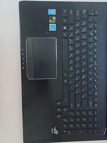 notebook bluetooth: TƏCİLİ SATILIR!! ASUS ROG seriyası noutbuk - Korpus: mat qara, ROG — 2