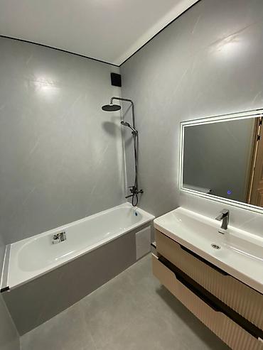 Продажа квартир: 3 комнаты, 90 м², Асанбай мкр Элитка, 12 этаж, Дизайнерский ремонт — 2