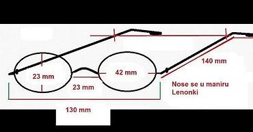 Naočare: Antique dioptrijski semi ram. Antique dioptrijski obrnuti semi — 8