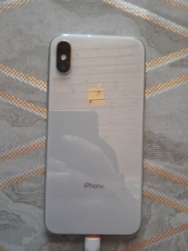 Apple iPhone: IPhone X, 64 GB, Ağ, Face ID