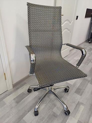 Ofis mebeli: 5 eded Ofis kreslosu – mesh parça və metal konstruksiya - Dizayn — 1