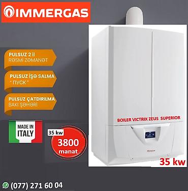 kombi borusu: Yeni Kombi İmmergas 35 kVt, Pulsuz çatdırılma, Ödənişli quraşdırma, Zəmanətli — 2