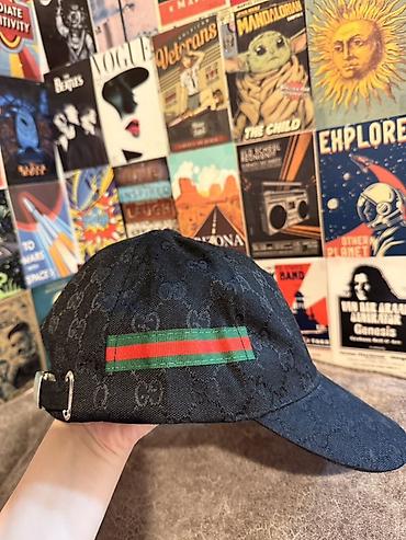 kepka satisi: Papaq gucci firmasina məxsusdur unisex modeldi az istifade omunub — 3