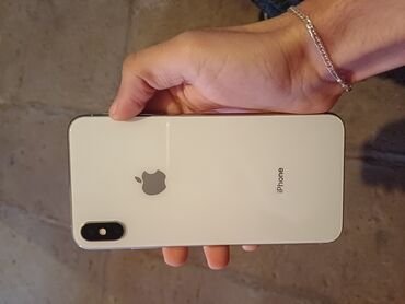 iphone xs max qiymet: IPhone Xs Max, 256 ГБ, White Titanium, Face ID