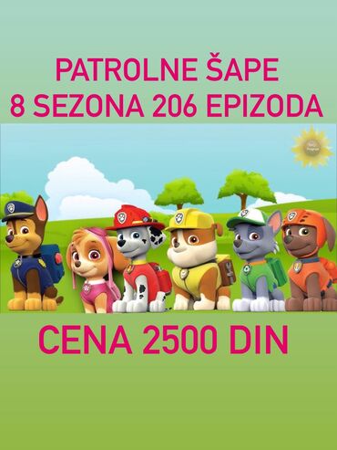 lidl decije igracke: Sinhronizovane patrolne šape 
cena 2500 din