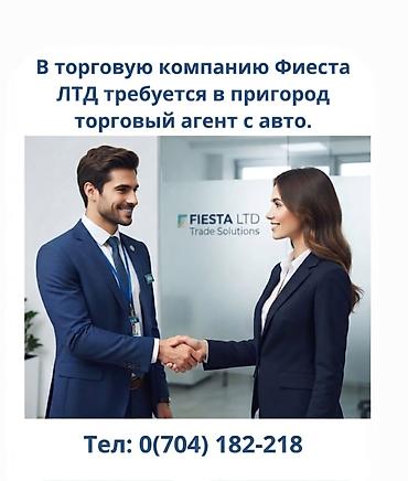 Требуется Торговый агент, График: Пятидневка, Без опыта, Оплачиваемый отпуск, Полный рабочий день