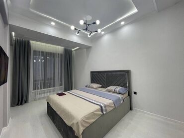 квартиры посуточно в бишкеке в районе филармонии: 1 комната, 46 м², Элитка, 11 этаж, Дизайнерский ремонт