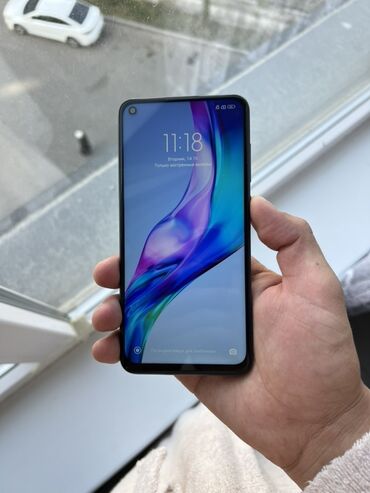 чихол для телефона: Redmi, Redmi Note 9, Б/у, 128 ГБ, цвет - Синий, 2 SIM