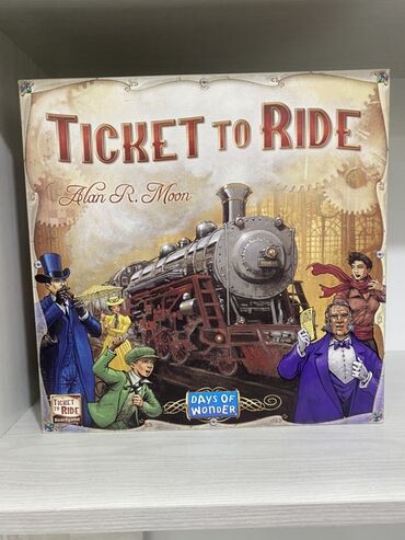 бункер настольная игра: Настольная игра Ticket to Ride, созданная Аланом Р. Муном и выпущенная